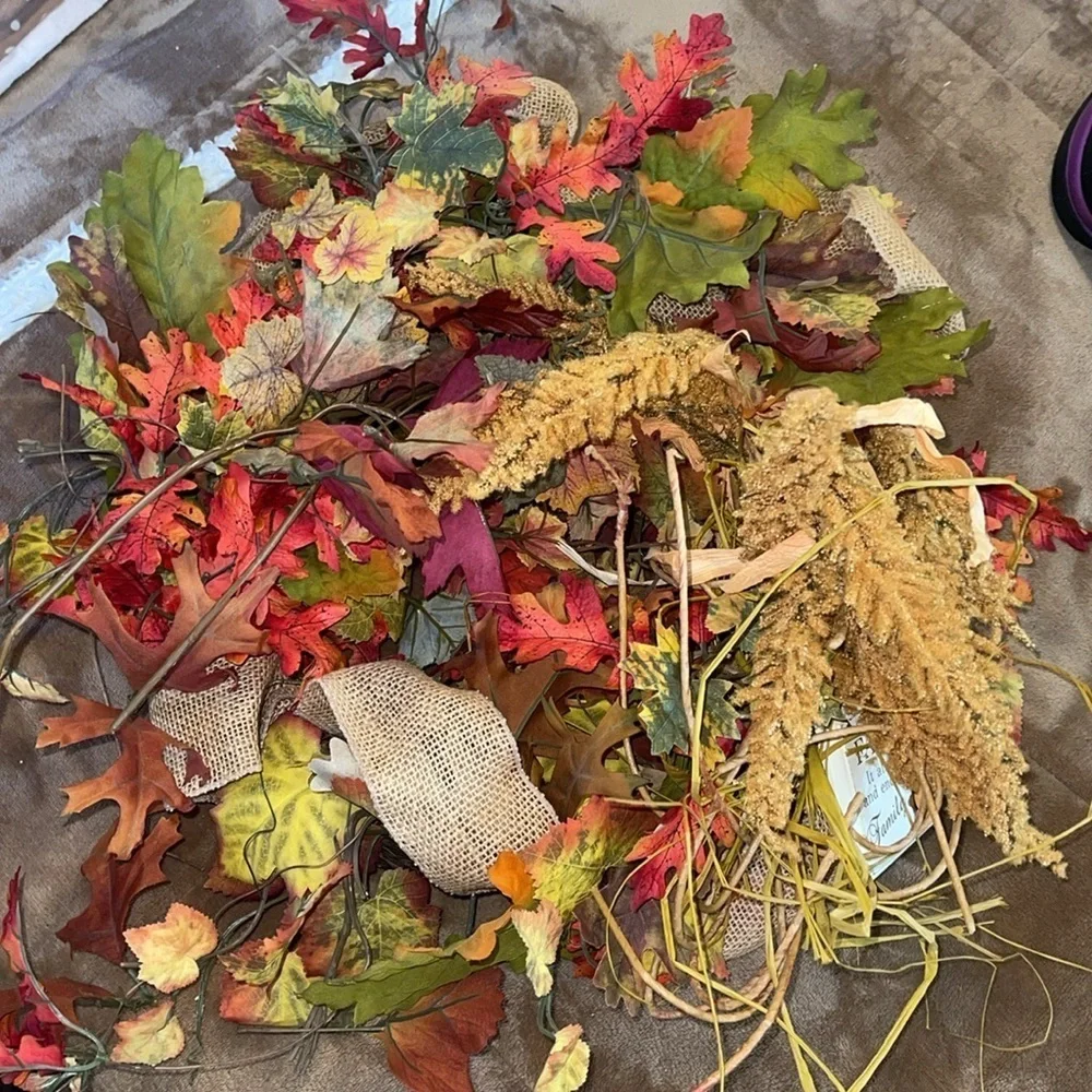 ‼️Autumn Harvest Faux Floral Wreath